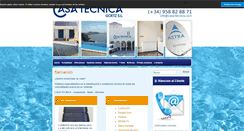 Desktop Screenshot of casa-tecnica.com